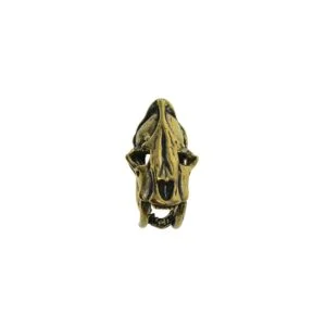 3D Brass Dinosaur Sabretooth Skull Head Pin Batch Button Screw Back EDC DIY Tools & Brass Collectibles