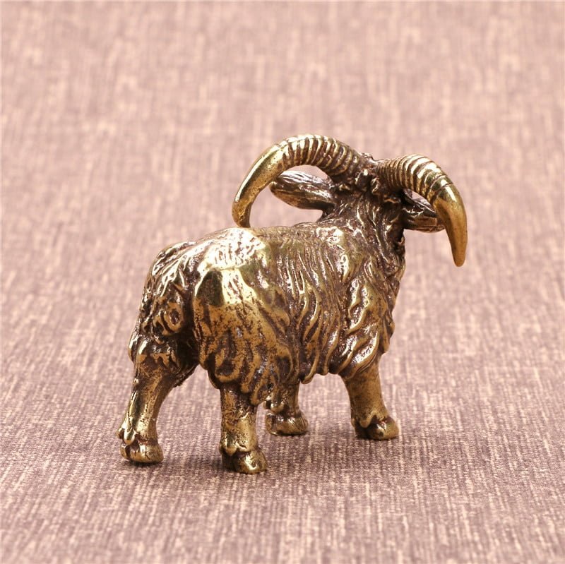 copper goat ornaments (6)