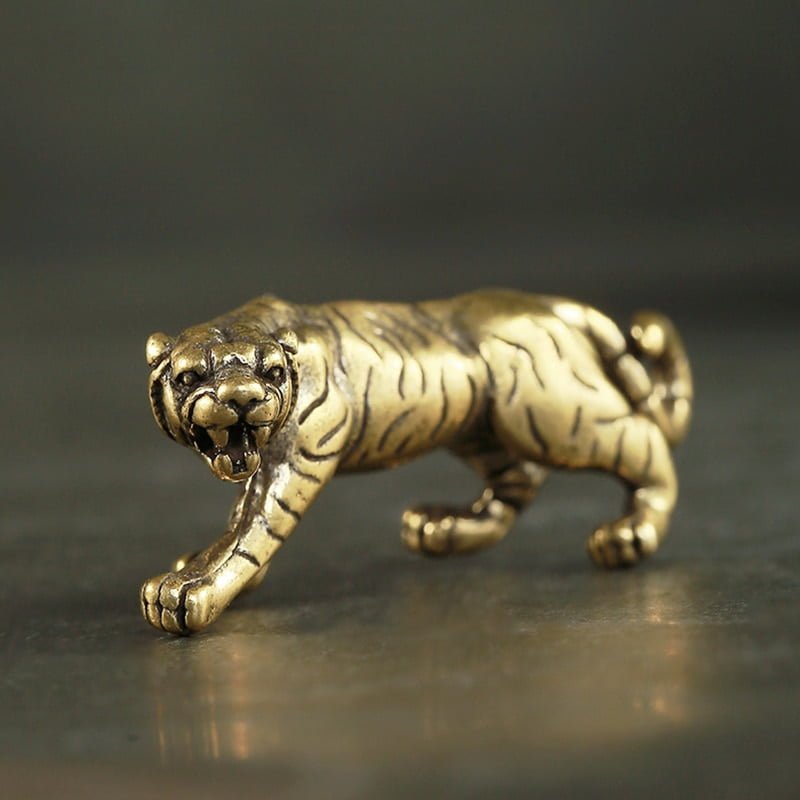 brass tiger figurines miniatures (7)