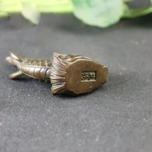 Solid Brass Zodiac Dragon Statue Figurine Miniature Tea Pet Ornament Toy Craft EDC Tools & Brass Collectibles