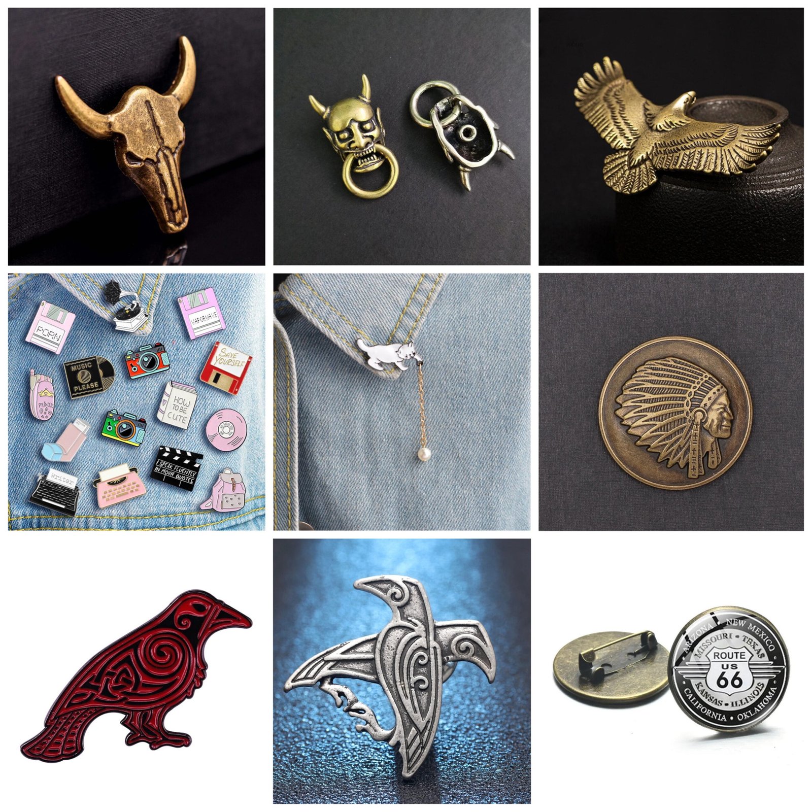 Brooches & Pins