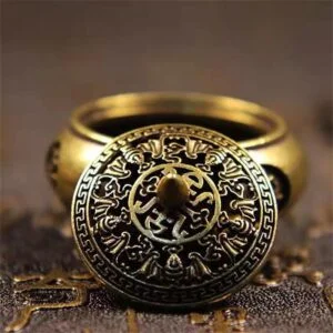 Retro Brass Incense Burner Twelve Zodiac Signs Incense Holder Sandalwood Cense Censer Holder Zodiac Stuff Buddhism Ornament Miniature Vintage Antique Craft EDC Collectible